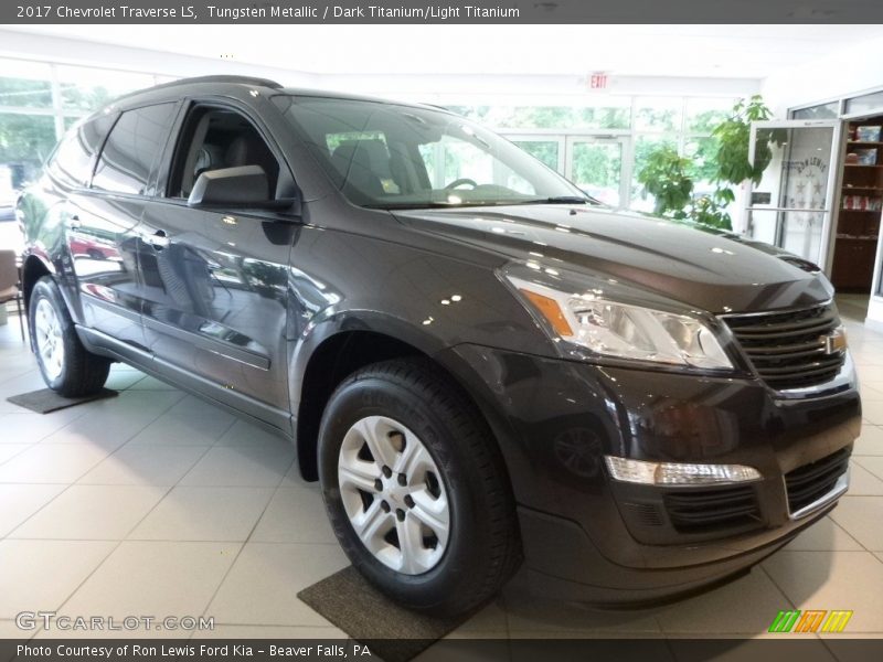 Tungsten Metallic / Dark Titanium/Light Titanium 2017 Chevrolet Traverse LS