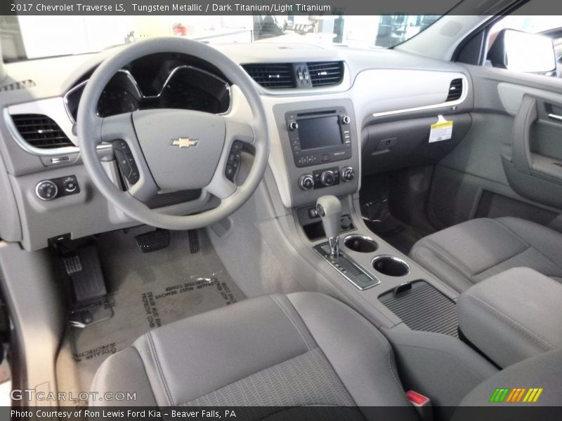 Tungsten Metallic / Dark Titanium/Light Titanium 2017 Chevrolet Traverse LS