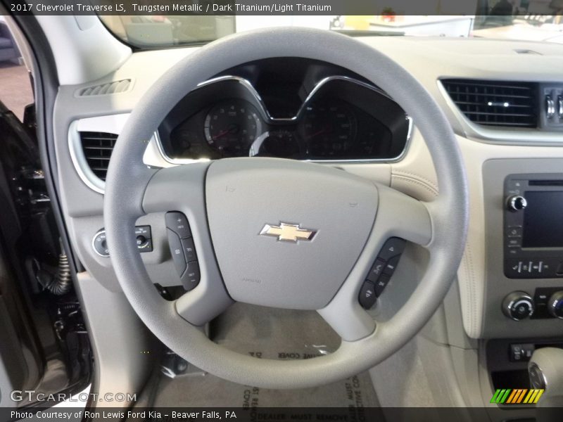 Tungsten Metallic / Dark Titanium/Light Titanium 2017 Chevrolet Traverse LS