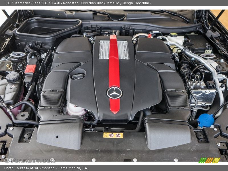  2017 SLC 43 AMG Roadster Engine - 3.0 Liter AMG Turbocharged DOHC 24-Valve VVT V6