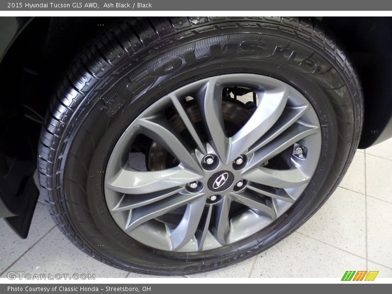 Ash Black / Black 2015 Hyundai Tucson GLS AWD