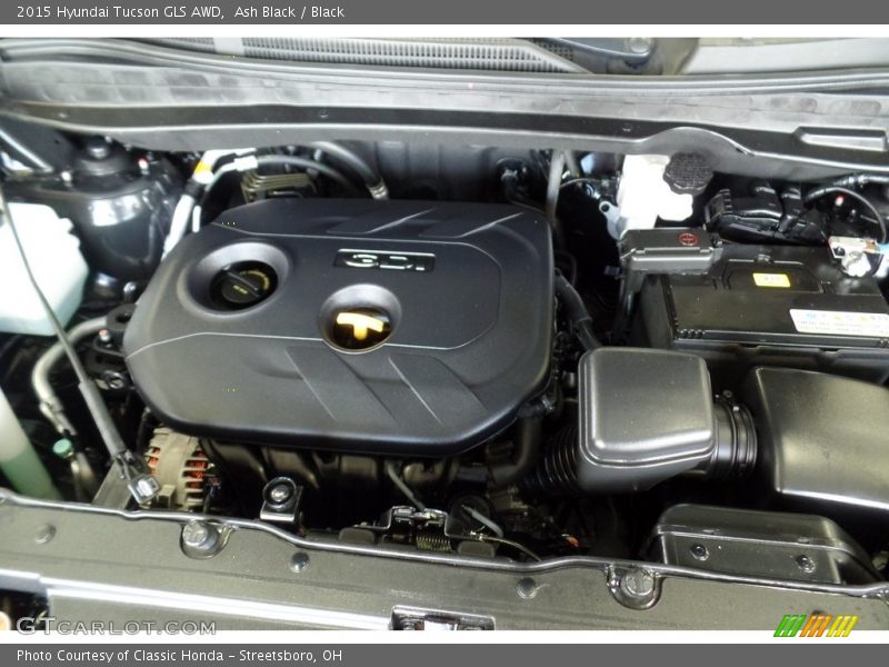 Ash Black / Black 2015 Hyundai Tucson GLS AWD