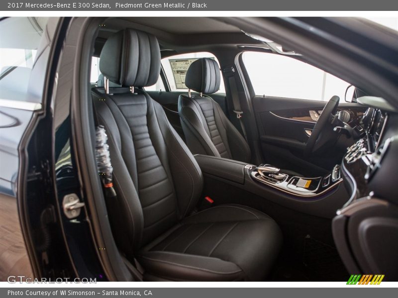 Piedmont Green Metallic / Black 2017 Mercedes-Benz E 300 Sedan