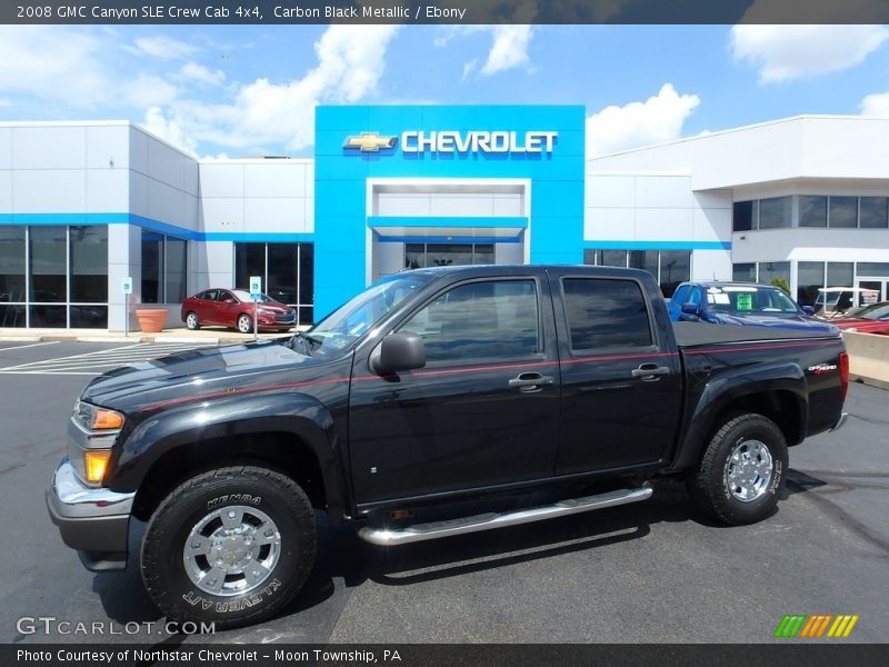 Front 3/4 View of 2008 Canyon SLE Crew Cab 4x4