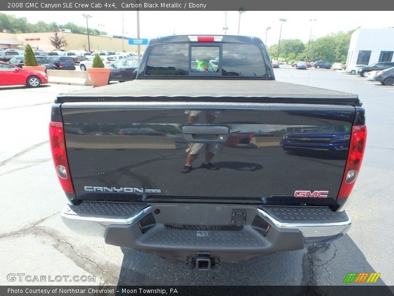 Carbon Black Metallic / Ebony 2008 GMC Canyon SLE Crew Cab 4x4