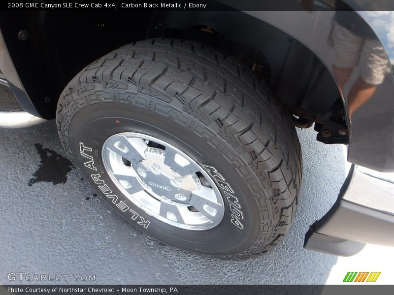 Carbon Black Metallic / Ebony 2008 GMC Canyon SLE Crew Cab 4x4