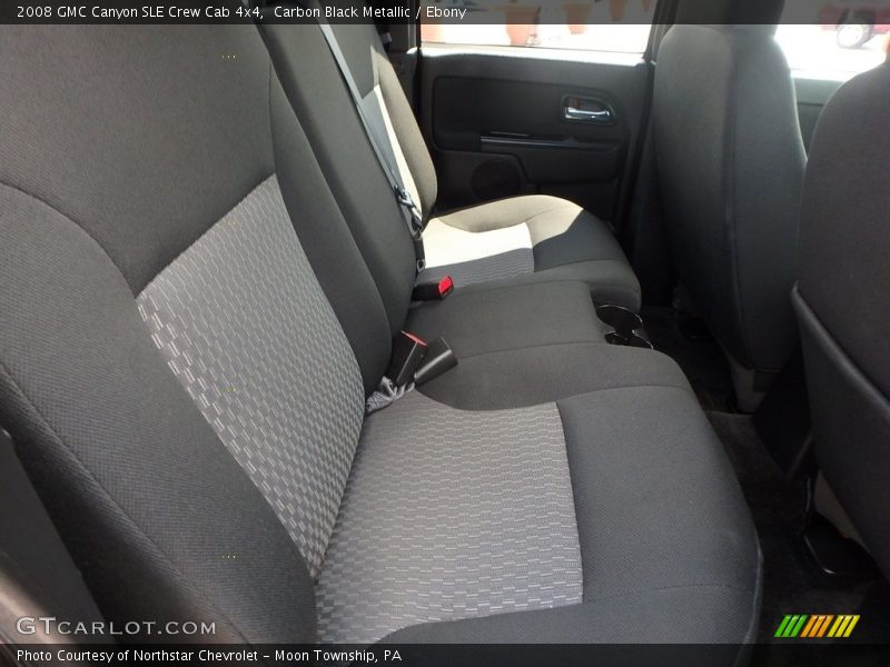 Carbon Black Metallic / Ebony 2008 GMC Canyon SLE Crew Cab 4x4