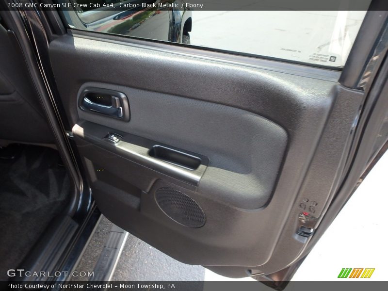 Carbon Black Metallic / Ebony 2008 GMC Canyon SLE Crew Cab 4x4