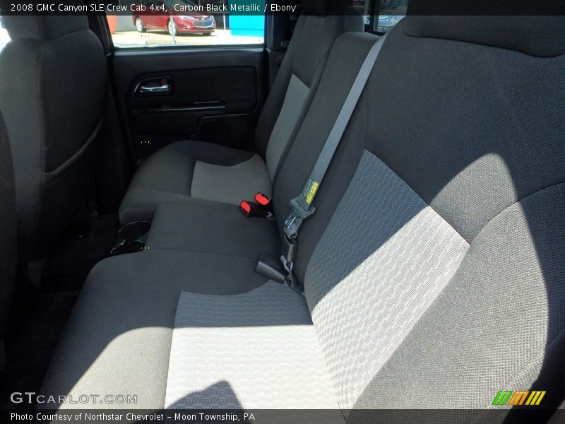 Carbon Black Metallic / Ebony 2008 GMC Canyon SLE Crew Cab 4x4