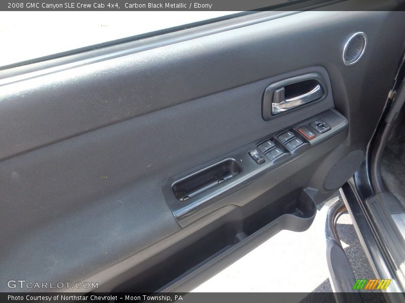Carbon Black Metallic / Ebony 2008 GMC Canyon SLE Crew Cab 4x4