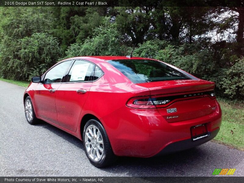 Redline 2 Coat Pearl / Black 2016 Dodge Dart SXT Sport