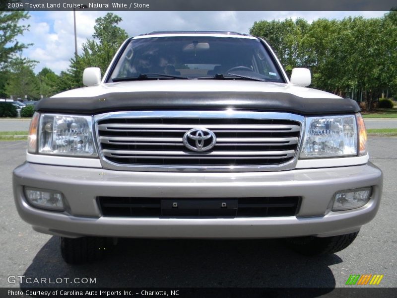 Natural White / Stone 2004 Toyota Land Cruiser