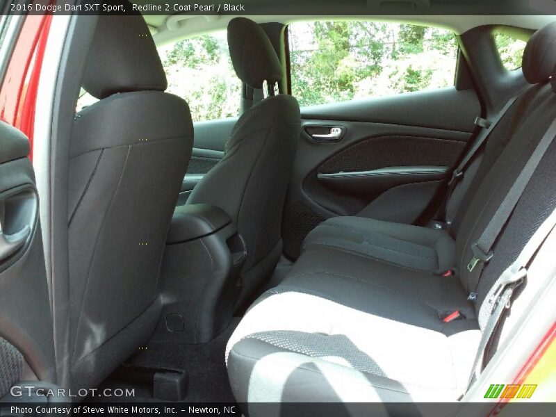 Rear Seat of 2016 Dart SXT Sport