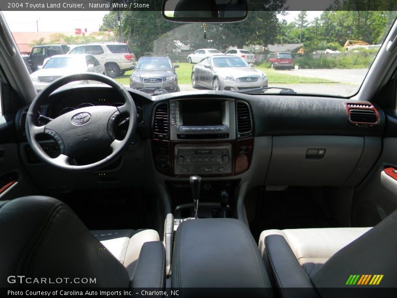 Natural White / Stone 2004 Toyota Land Cruiser