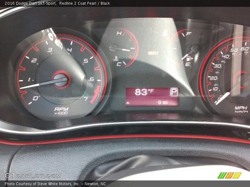 Redline 2 Coat Pearl / Black 2016 Dodge Dart SXT Sport