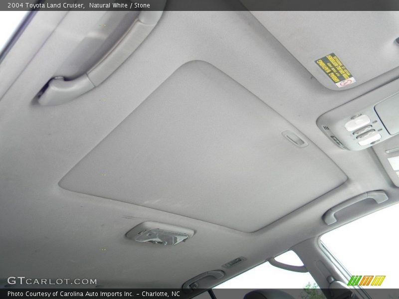 Natural White / Stone 2004 Toyota Land Cruiser