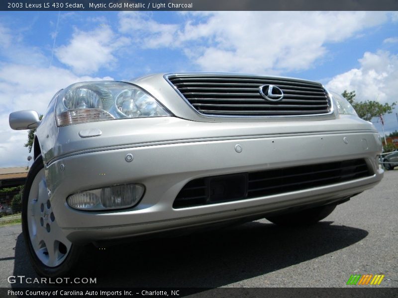 Mystic Gold Metallic / Light Charcoal 2003 Lexus LS 430 Sedan
