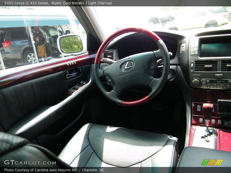 Mystic Gold Metallic / Light Charcoal 2003 Lexus LS 430 Sedan