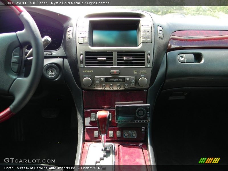 Mystic Gold Metallic / Light Charcoal 2003 Lexus LS 430 Sedan