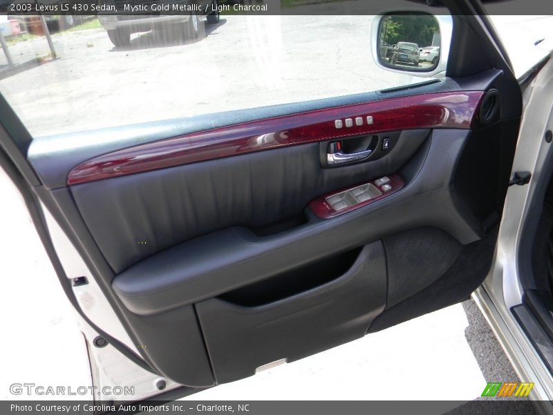 Mystic Gold Metallic / Light Charcoal 2003 Lexus LS 430 Sedan
