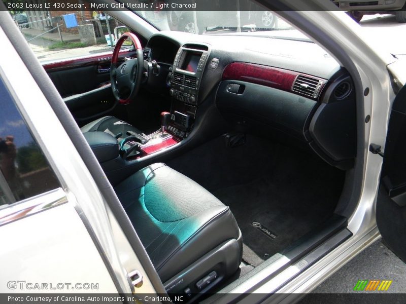 Mystic Gold Metallic / Light Charcoal 2003 Lexus LS 430 Sedan