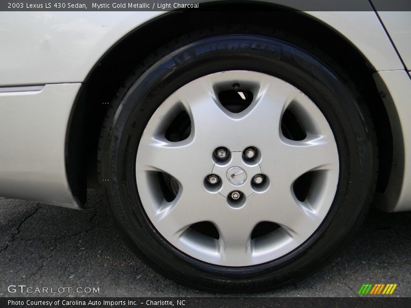 Mystic Gold Metallic / Light Charcoal 2003 Lexus LS 430 Sedan