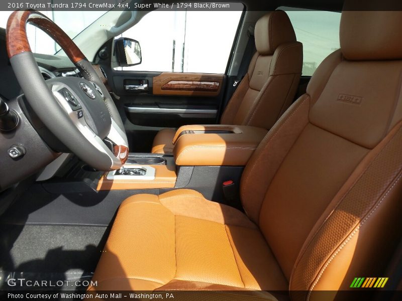  2016 Tundra 1794 CrewMax 4x4 1794 Black/Brown Interior