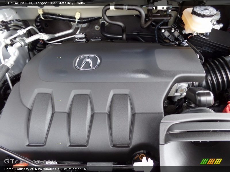 Forged Silver Metallic / Ebony 2015 Acura RDX