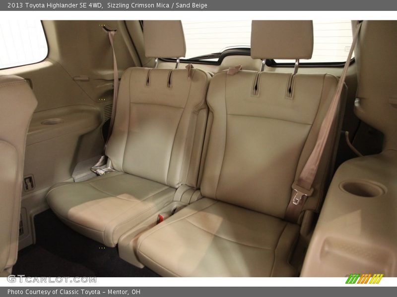 Sizzling Crimson Mica / Sand Beige 2013 Toyota Highlander SE 4WD