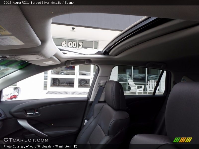 Forged Silver Metallic / Ebony 2015 Acura RDX