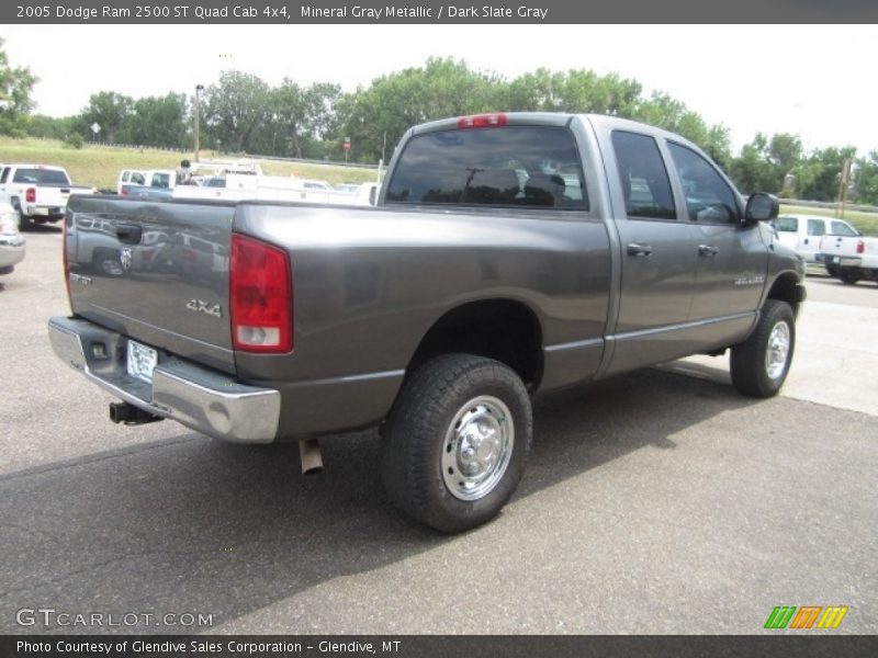 Mineral Gray Metallic / Dark Slate Gray 2005 Dodge Ram 2500 ST Quad Cab 4x4