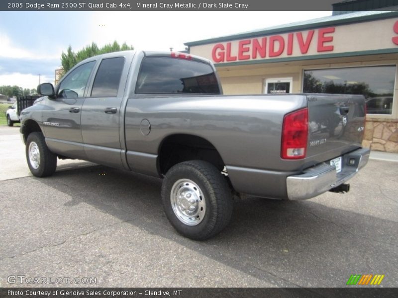 Mineral Gray Metallic / Dark Slate Gray 2005 Dodge Ram 2500 ST Quad Cab 4x4