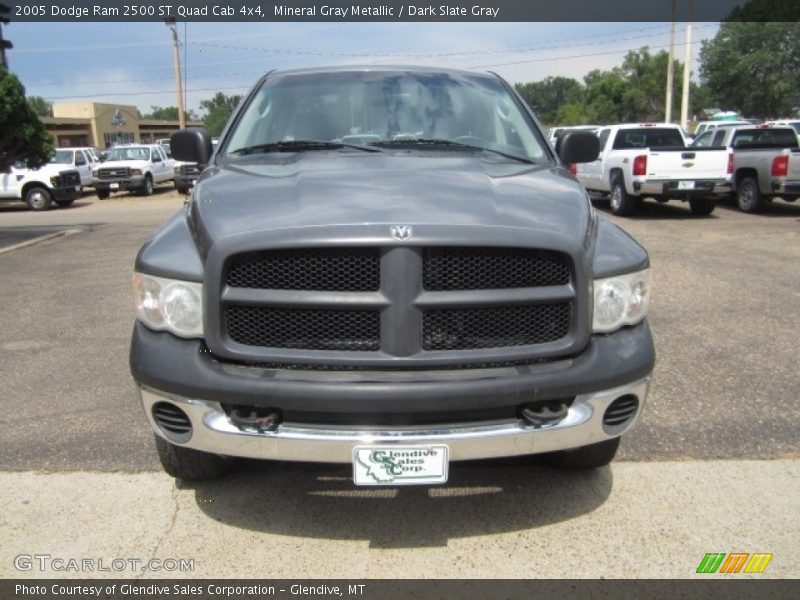 Mineral Gray Metallic / Dark Slate Gray 2005 Dodge Ram 2500 ST Quad Cab 4x4