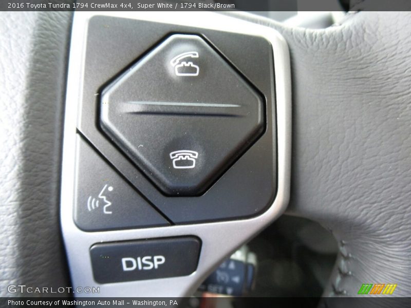 Super White / 1794 Black/Brown 2016 Toyota Tundra 1794 CrewMax 4x4
