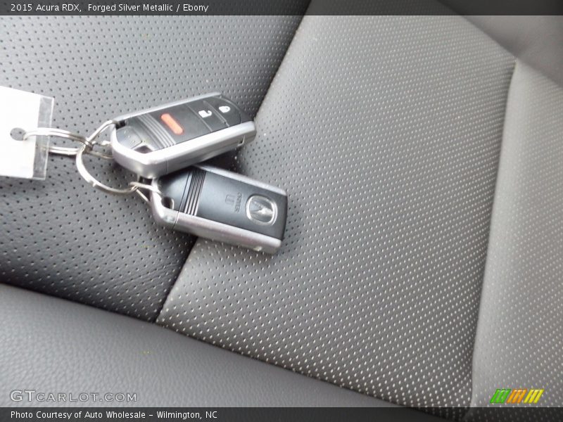 Forged Silver Metallic / Ebony 2015 Acura RDX