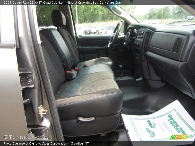 Mineral Gray Metallic / Dark Slate Gray 2005 Dodge Ram 2500 ST Quad Cab 4x4