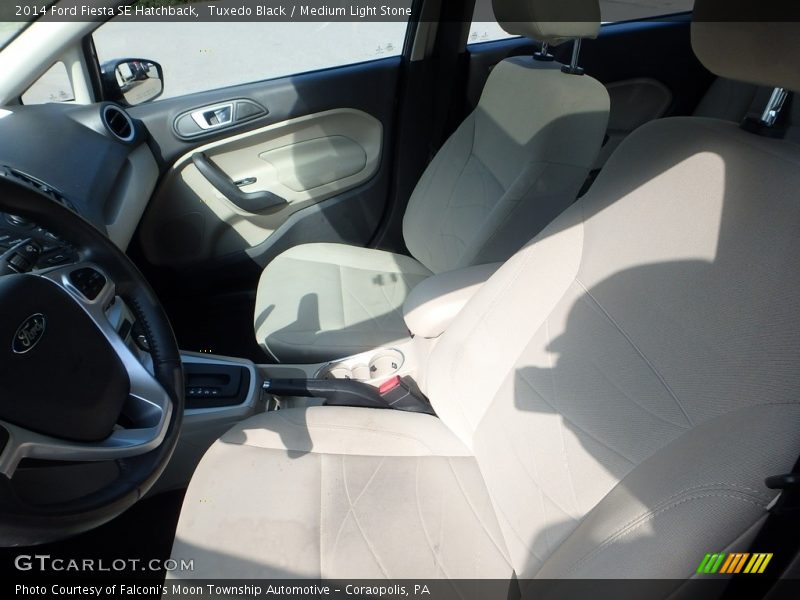 Tuxedo Black / Medium Light Stone 2014 Ford Fiesta SE Hatchback