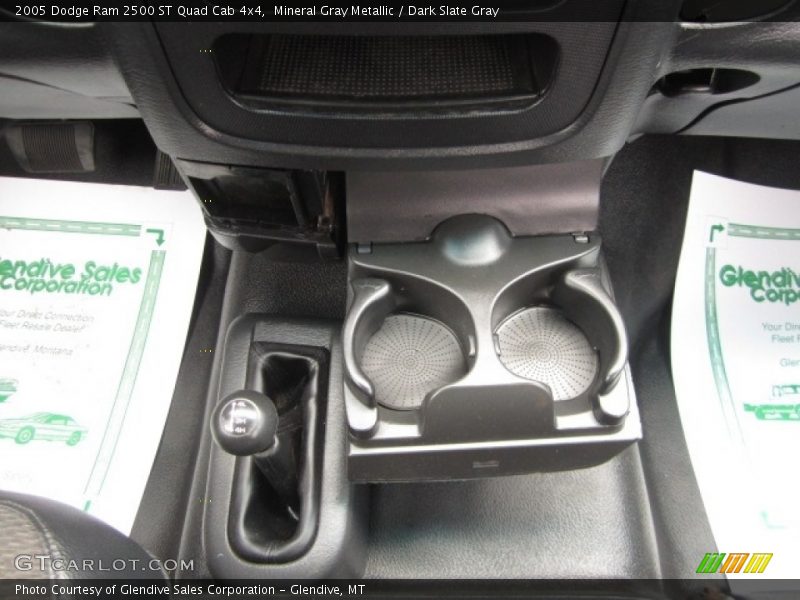 Mineral Gray Metallic / Dark Slate Gray 2005 Dodge Ram 2500 ST Quad Cab 4x4