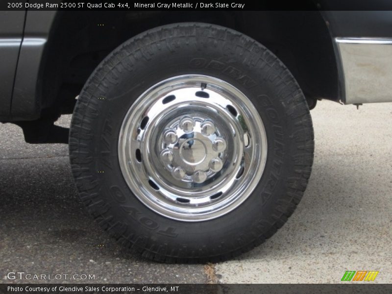 Mineral Gray Metallic / Dark Slate Gray 2005 Dodge Ram 2500 ST Quad Cab 4x4
