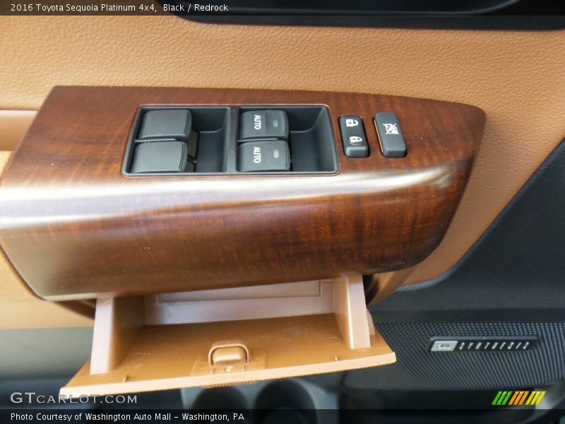 Controls of 2016 Sequoia Platinum 4x4