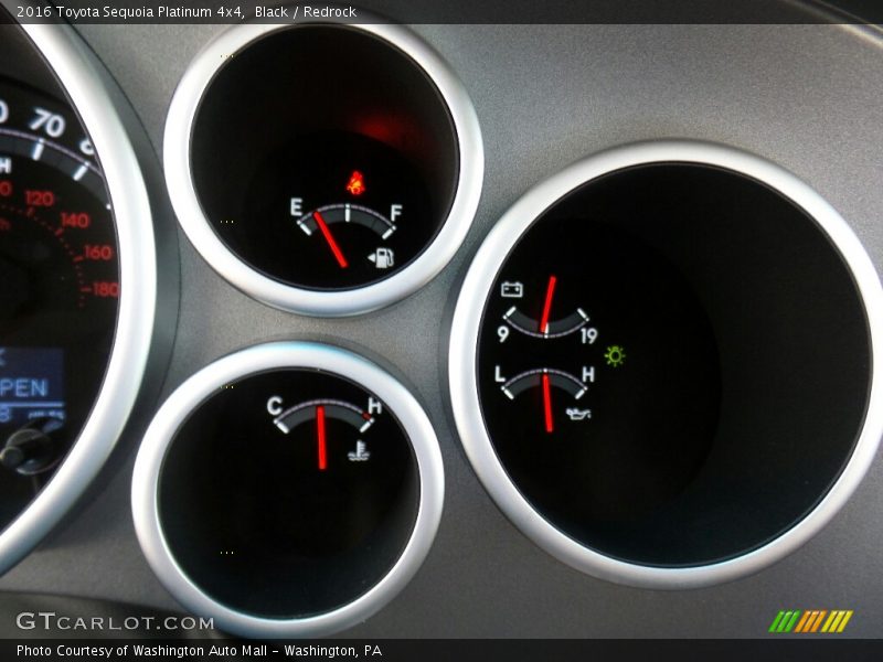  2016 Sequoia Platinum 4x4 Platinum 4x4 Gauges