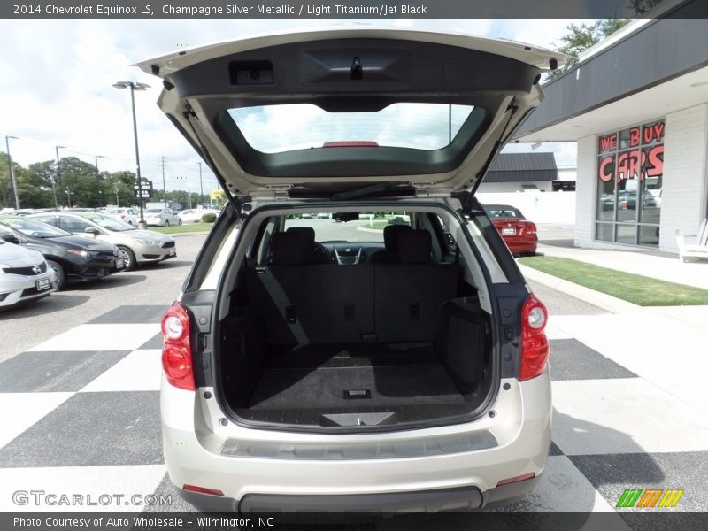 Champagne Silver Metallic / Light Titanium/Jet Black 2014 Chevrolet Equinox LS