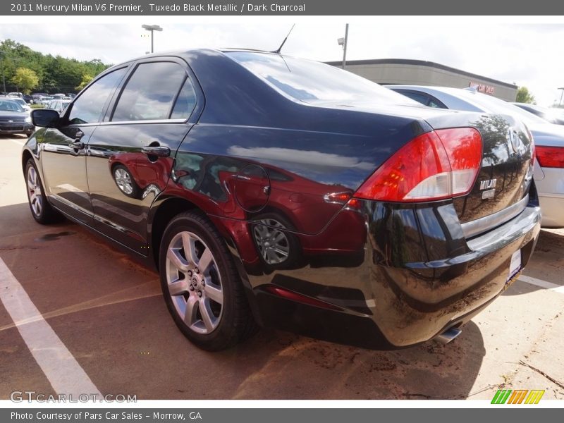 Tuxedo Black Metallic / Dark Charcoal 2011 Mercury Milan V6 Premier