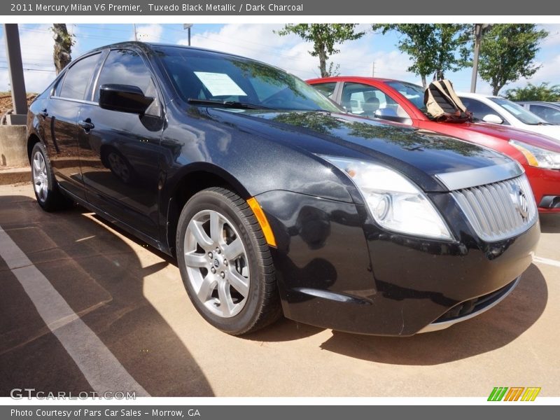 Tuxedo Black Metallic / Dark Charcoal 2011 Mercury Milan V6 Premier