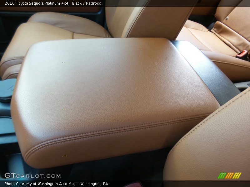 Black / Redrock 2016 Toyota Sequoia Platinum 4x4