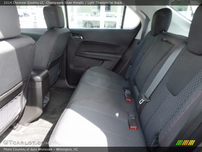 Champagne Silver Metallic / Light Titanium/Jet Black 2014 Chevrolet Equinox LS