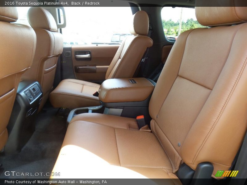Rear Seat of 2016 Sequoia Platinum 4x4