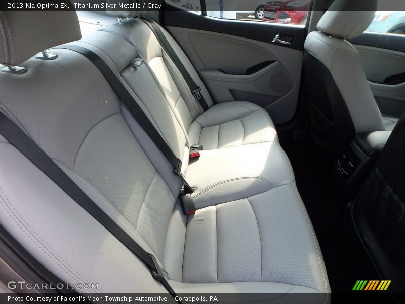 Titanium Silver Metallic / Gray 2013 Kia Optima EX