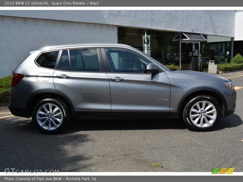 Space Grey Metallic / Black 2016 BMW X3 xDrive28i