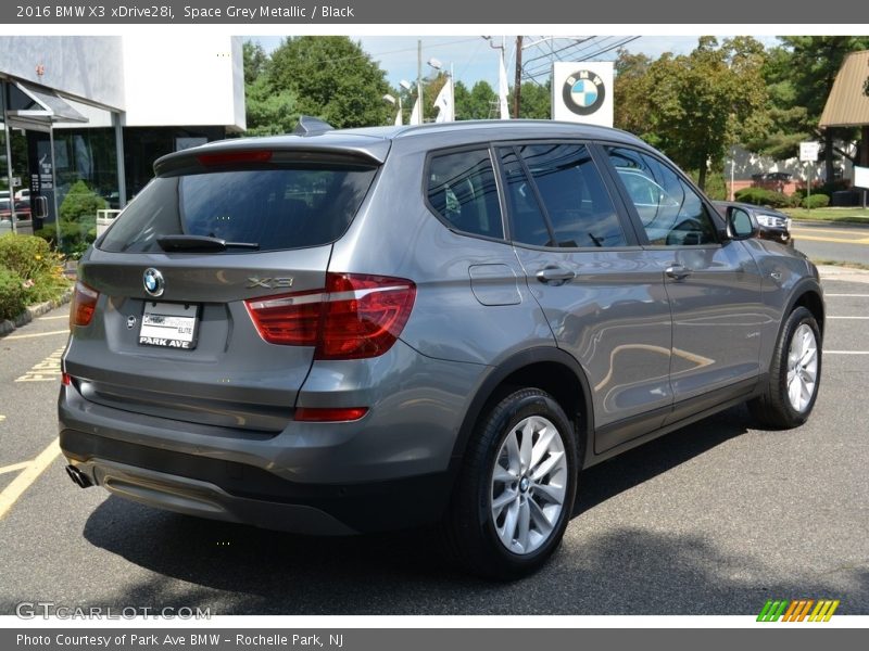 Space Grey Metallic / Black 2016 BMW X3 xDrive28i